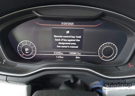 2019 Audi A5 45 Premium from USA, damaged, VIN WAUTNAF58KA032275